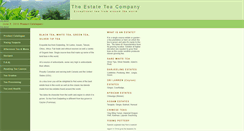Desktop Screenshot of estatetea.com